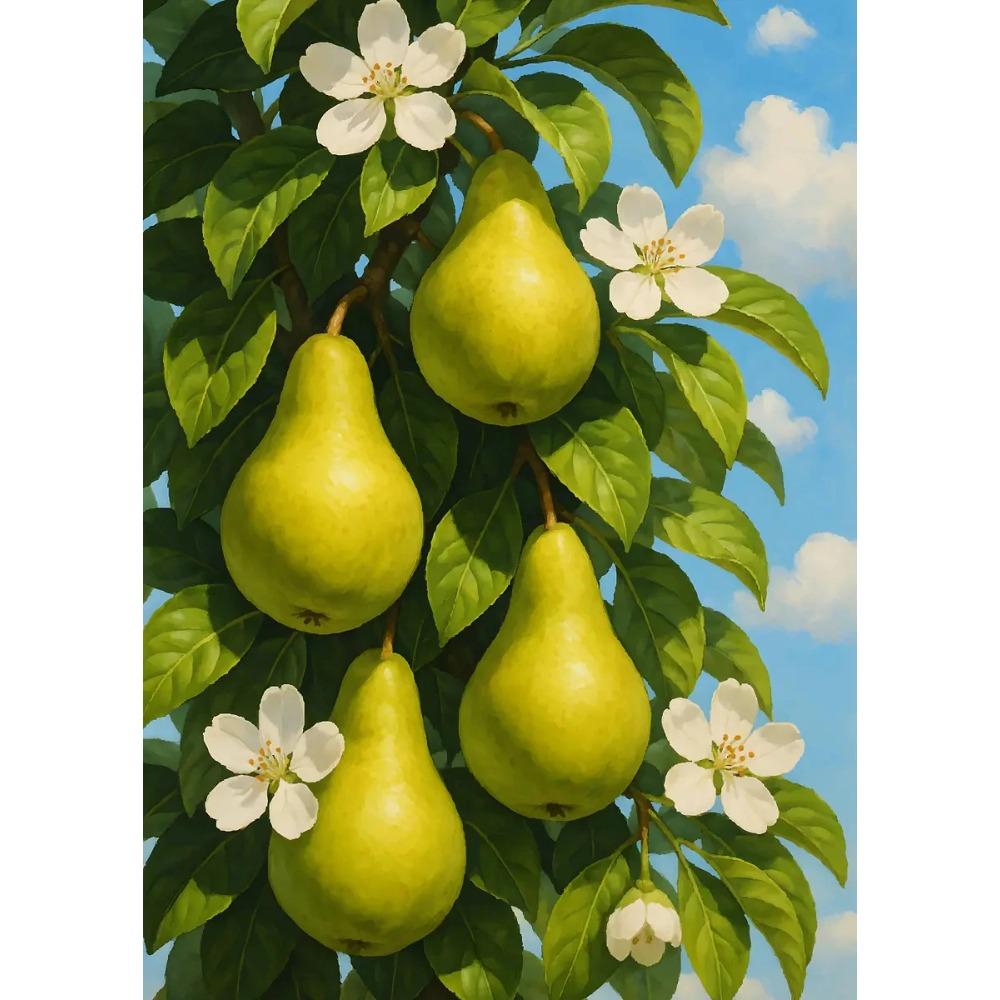 Fruit Orchard Posters Olive Branch Peach Tree Ripe Kiwi Fruit Modern Prints Canvas Painting Wall Picture Home Living Room Decor