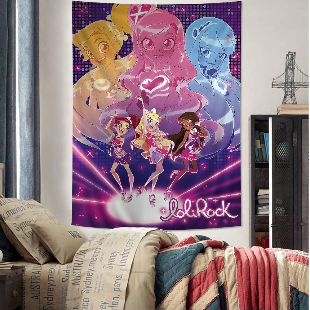 LoliRock Мультфильм Аниме DIY Настенный Гобелен Искусство Научная Фантастика Комната Домашний Декор Настенное Искусство Декор