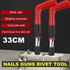 Пистолеты для стальных гвоздей, инструмент для заклепок, 4 шестерни, регулировка электроинструментов для устройства для прорезания проволок, пистолет для заклепок, трудосберегающий инструмент