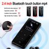 Bluetooth 5.0 Lossless MP3 музыкальный плеер HiFi портативный аудио Walkman с FM/электронной книгой/диктофоном/MP4 видеоплеером 2,4-дюймовый экран