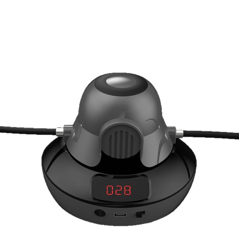 Умная электрическая скакалка с 10 уровнями регулировки и счетчиком с дистанционным управлением для тренировок детей