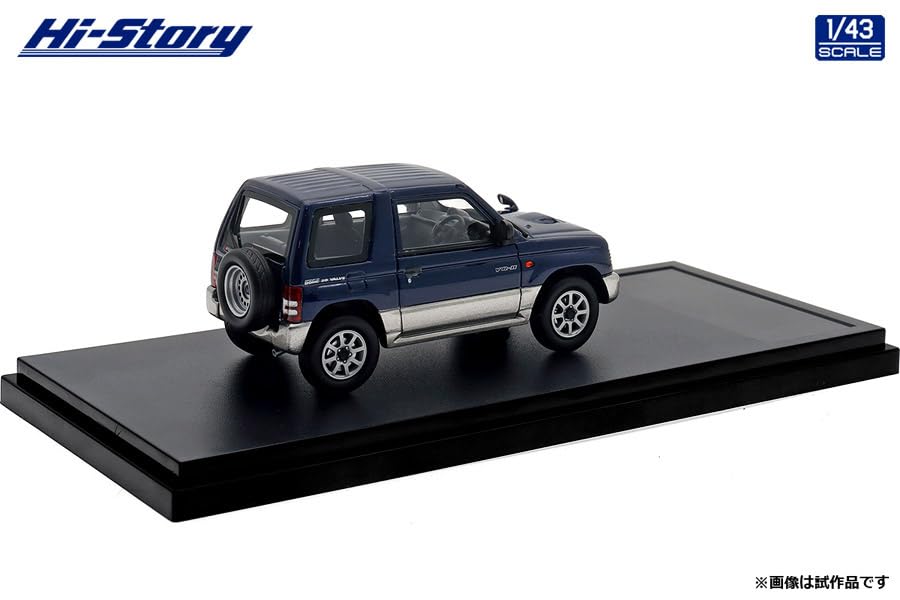 Hi Story Mitsubishi Pajero MINI Mariana Silver Готовый продукт 1/43 VR-II (1994) Синий/Симфонический