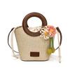 2025 Summer Fashion Handbag - Stylish Crossbody Tote Bag for Women, Cute Boho Straw Basket Purse, Versatile Casual Shoulder Bag