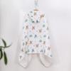 Rabbit Cartoon Blanket Wrap Cotton Sleepwear Bathrobe Cloak Hooded Cape Towels  Beach
