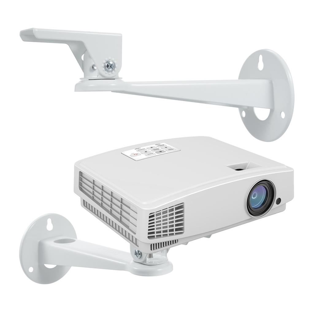 Настенное крепление для проектора с регулируемым углом наклона, настенный кронштейн для мини-проекторной стены