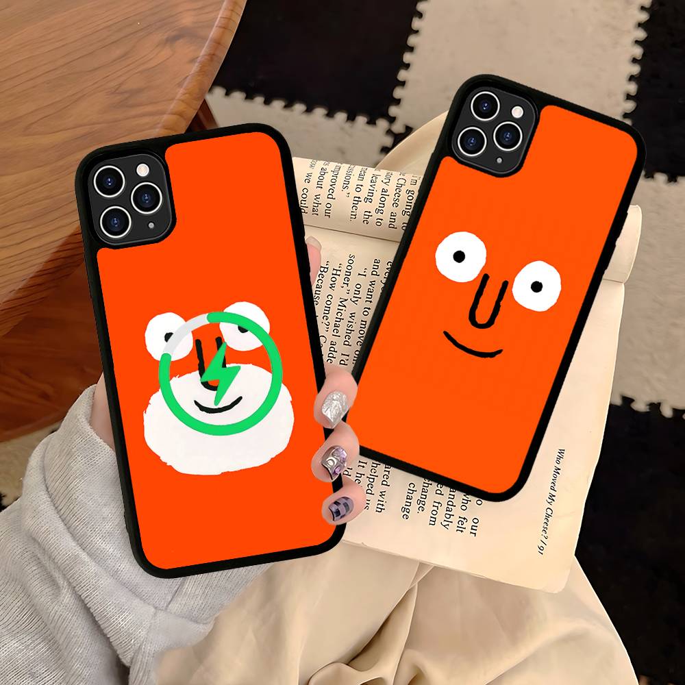 Арт J-Jean J-Jullien Милый Черный Для Magsafe Магнитный Чехол Для Телефона Для IPhone 16 15 17 Pro Max 11 12 13 14 Plus Чехол