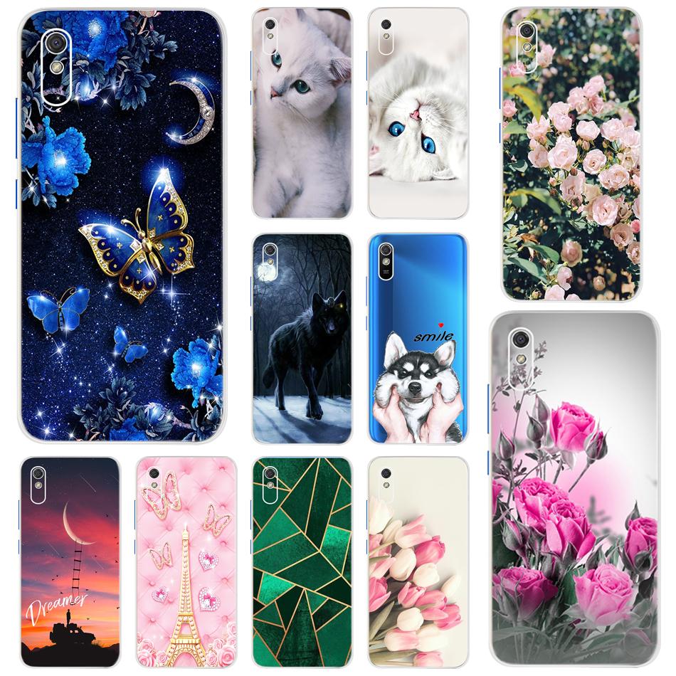 For Xiaomi Redmi 9A 9C 9 Case Cute Cat Printed Soft Silicone TPU Back Cover For Redmi 9A Phone Case Redmi 9C Redmi9 Bumpers
