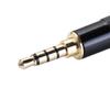 4 Pole Stereo Microphone TRS To TRRS Connector Converter Adapter Jack Mic Converter Balanced Plug