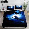 Moon Surface Duvet Cover Set King Queen Double Full Twin Single Size Комплект постельного белья