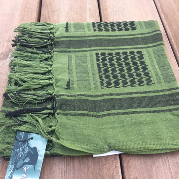 Fashion Shemagh Mens Square Outdoor Shawl Military Arab Tactical Desert Army Shemagh KeffIyeh Arafat Scarf Fashion