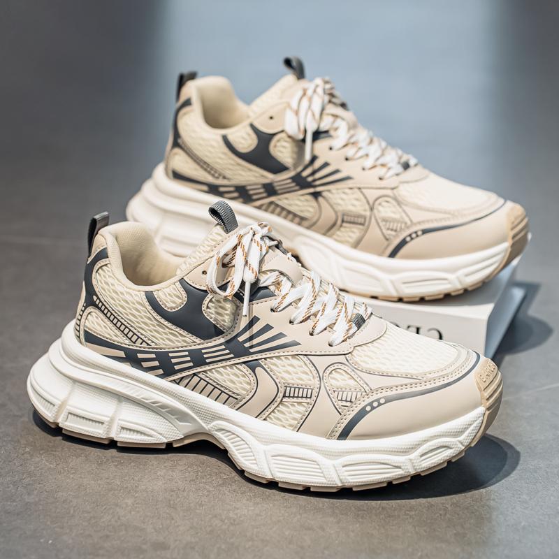 Новая мода мужская обувь Four Seasons удобная обувь для студентов и мальчиков трендовые мягкие подошвы дышащие повседневные кроссовки для бега