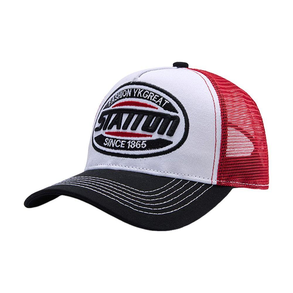 Breathable Baseball Cap Mesh Trucker Hat Streetwear Sun Hat for Men Women