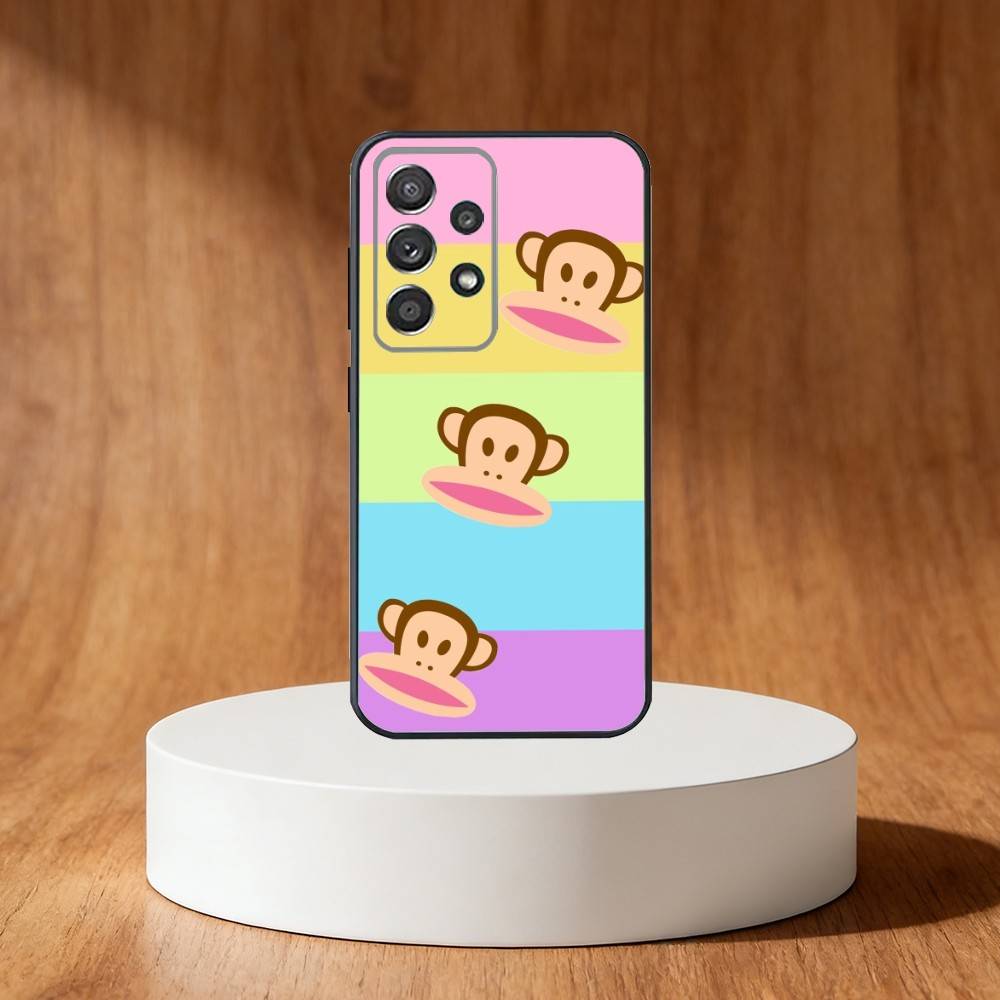 Чехол для телефона P-Paul F-Frank для Samsung S25, S24, S21, S22, S23, S30, Ultra, S20, Plus, Fe, Note, 10, 9, 5G Черный