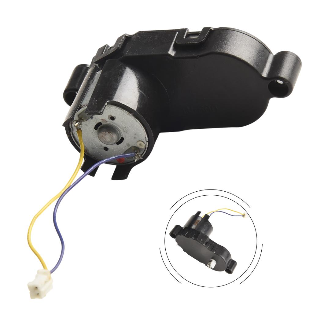 Черный мотор боковой щетки для робота-пылесоса VCR16/Cecotec BL500/Redmond R500, аксессуар, запасные части, деталь пылесоса