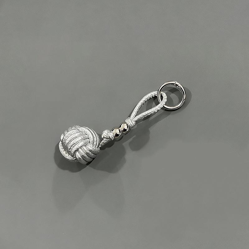 Bag Charm Fashion Colors Ball Rope Phone Ornament Bag Pendant Hand Woven Rope Car Pendant Volleyball Bag Charms Accessories