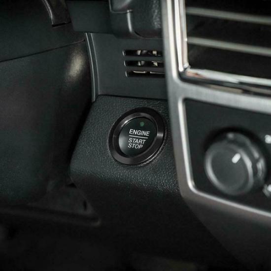 Car Interior Engine Start Stop Switch Button Cover Trim for Ford F150 2015-