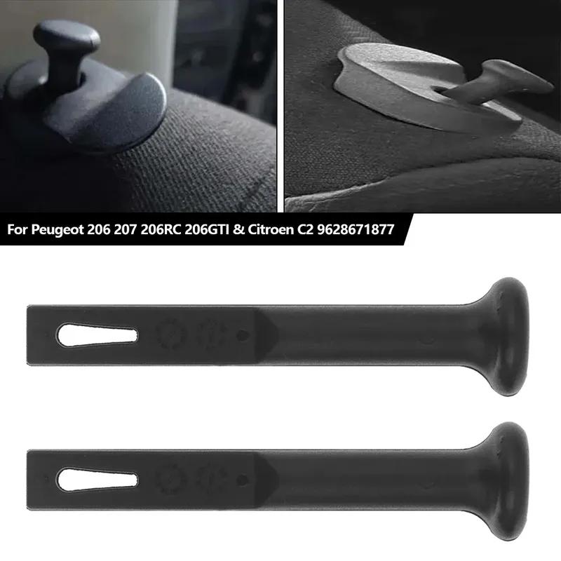 Seat Back Fold Release Handle Holder 9628671877 For Peugeot 206 207 Citroen C2 Car Rear Seat Hinge Control Knob Replacement