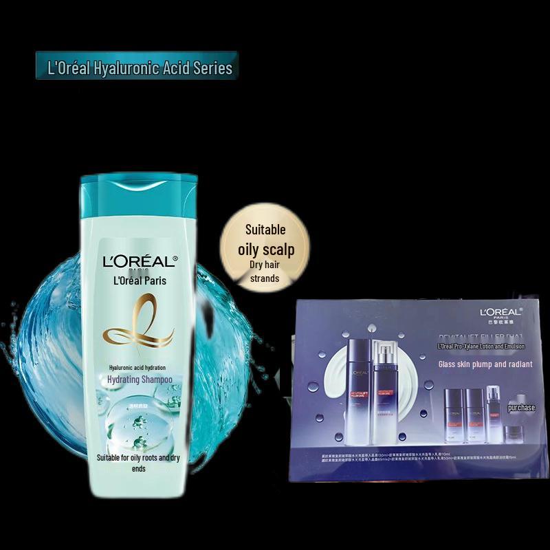 L'Oréal Hyaluronic Acid Shampoo & Skincare Welfare Set