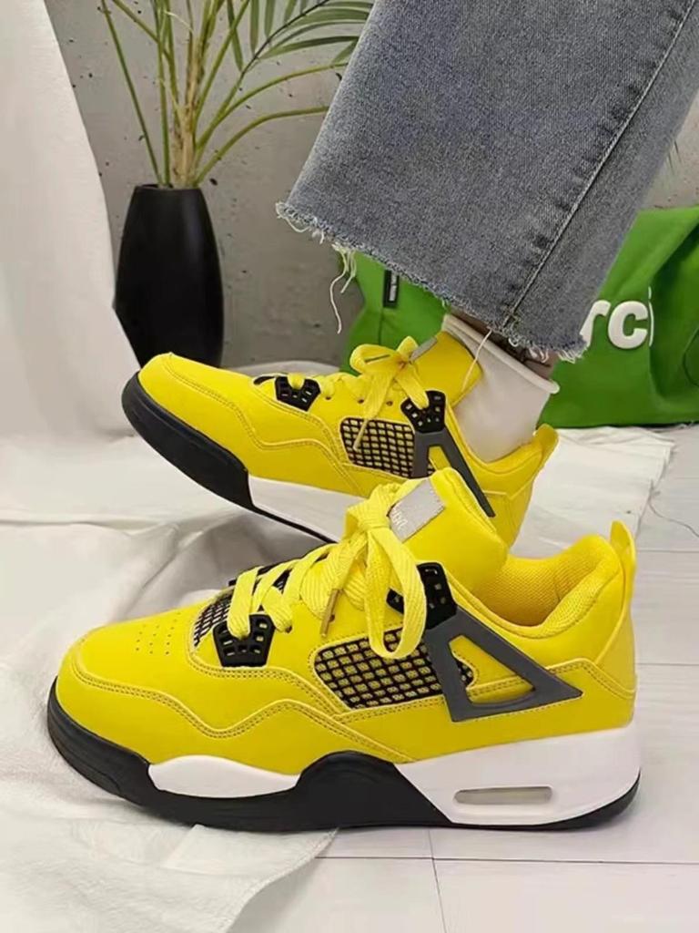 Унисекс кроссовки в гонконгском стиле на массивной подошве с воздушной подушкой - Универсальная повседневная обувь для бега на четыре сезона