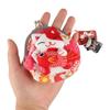 Клатч Lucky Cat в японском стиле с цветочным принтом, держатель для карт Maneki Neko, кошелек для монет, путешествия
