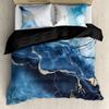 Комплект пододеяльников с рисунком мраморной текстуры с постепенным переходом, цифровая печать для трех комплектов постельного белья