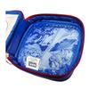 Small Planet Marvel Captain America Toy Design Window Pouch Clear Character Cosmetic Bag 15x15x4.5cm