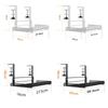 No Drill Cable Management Tray Steel Desk Wire Management New Cable Organizers