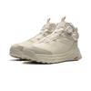 Li Ning Star Path 2 Амортизация Скользкие Устойчивые к истиранию Поддержка Средняя высота Повседневная обувь Унисекс Устричный серый AGLV283-1