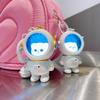Glowing Astronaut Bear Night Light Keychain - Cute Doll Pendant for School Bags