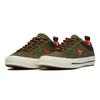 Converse One Star Non-slip and Wear-resistant Low-top Board Shoes for Men and Women In Dark Green