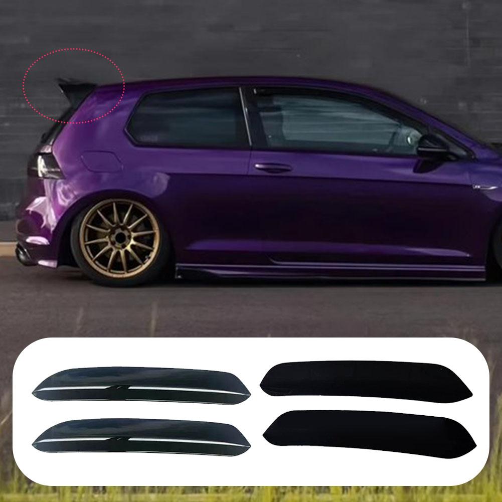 Для Oettinger Накладки на спойлер крыши автомобиля Заднее антикрыло для VW Golf 6 7 MK6 MK7 7.5 R GTD R-LINE Глянцевый черный T9D7