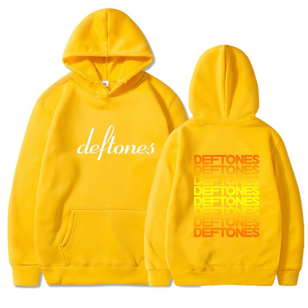 Deftones Весенние мужские толстовки с капюшоном для мальчиков Harajuku для девочек хип-хоп-пуловер модный музыкальный подарок повседневный свободный удобный свитшот
