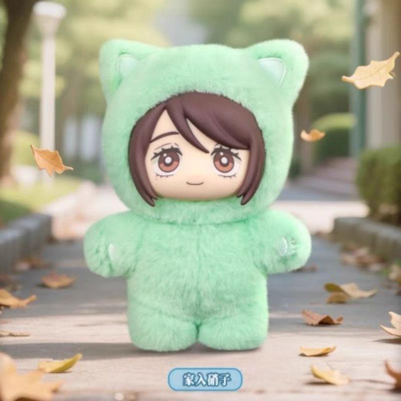 Оригинальный Каваий Магическая битва 2 Аниме-игрушка с кошачьими ушками Слепой бокс Милая серия Модный коллекционный Декор для таинственной комнаты Подарок на фестивали