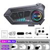 Motorcycle Intercom Bluetooth Headset Helmet For 2 Riders Intercommunicator Waterproof Waterproof Earphone Interphone BT 5.3