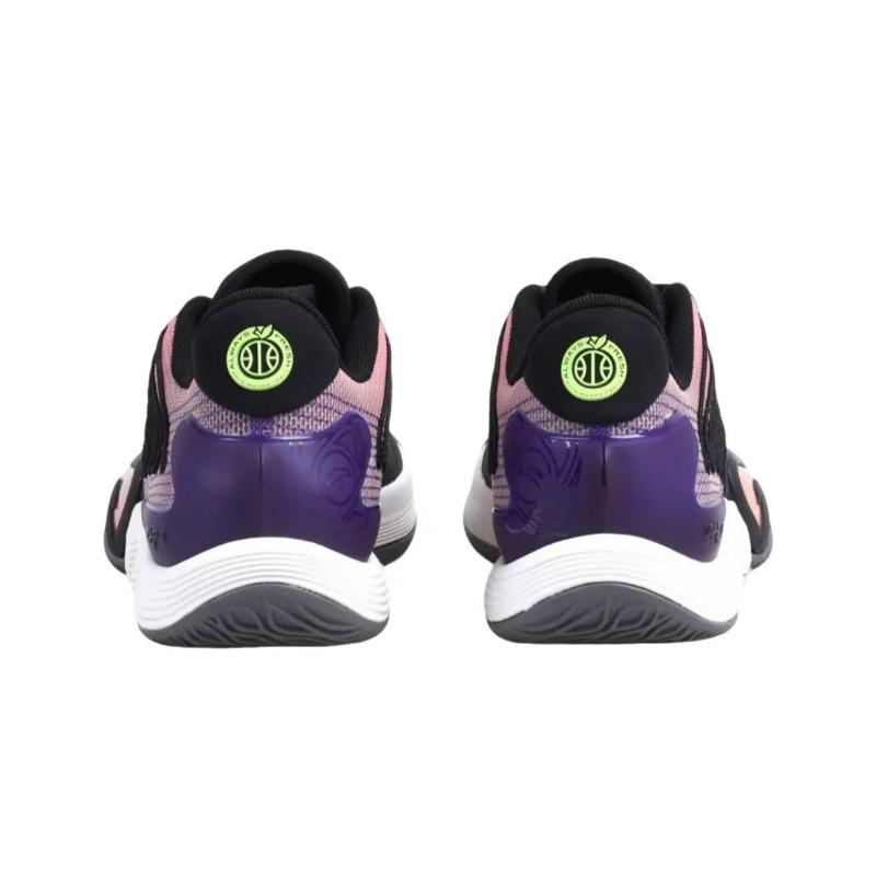 Anta Shunxi 2 men low-top overseas version basketball shoes orange black purple cushioned durable 8125A1107-5