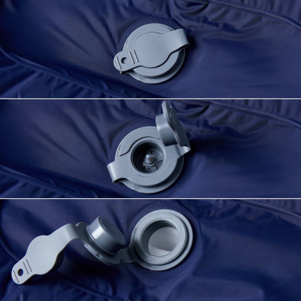 Self Inflating Sleeping Mat with Pillow Navy Blue