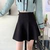 Woolen Skirt for Women  Autumn Winter Plus Size High Waist Small A-line Pleated Skirt Shorts Korean Fashion Clothing