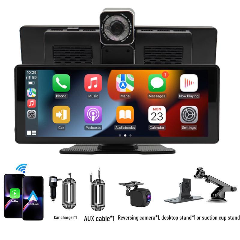 10.26" Навигация CarPlay и 4K Двойная видеорегистратор с изображением заднего вида