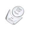 2Pcs/Set Car Start Stop Engine Button Cover Sticker& P Handbrake Button Sticker Fit For BMW 5 7 series G30 G12 X3 G01 X4 G02 GT6