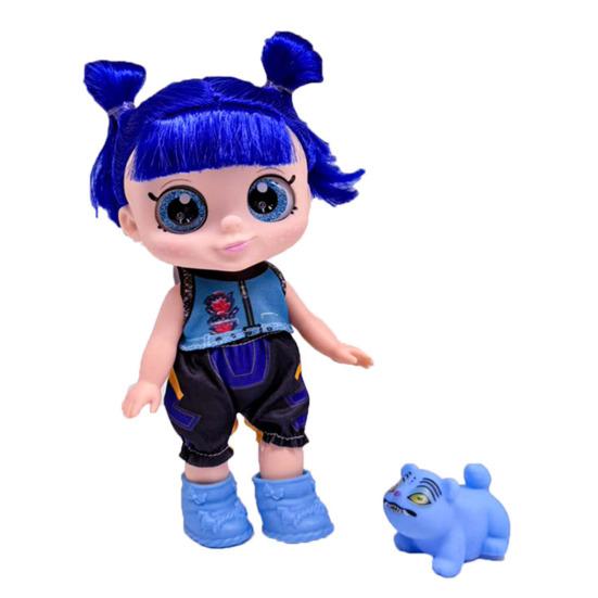 10-дюймовая виниловая кукла 5 шарниров 5D полупрозрачные глаза Живое выражение Коллекционная фигурка Детский подарок Настольное украшение