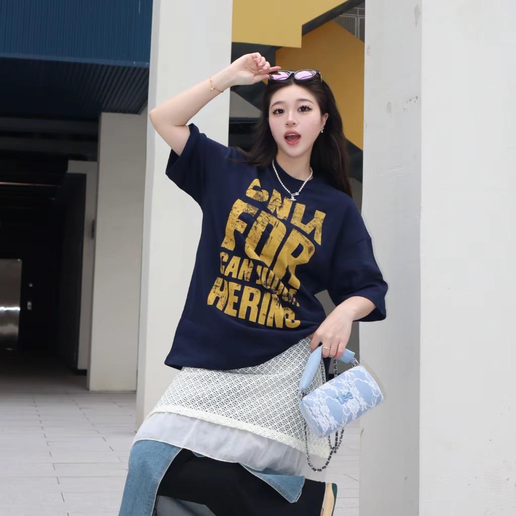 New Lee Fabric Handbag, Shoulder Bag, Crossbody Bag Large Size Women's Blue LE250038L-501