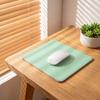 Front and Back Color Matching Leather Mouse Pad Writing Mat Laptop Table Mat New Mice Mat  Home