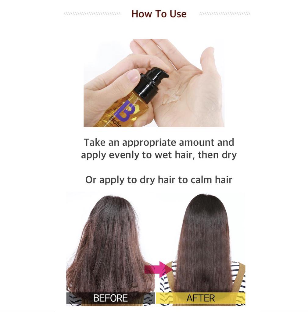 HOLIKA HOLIKA Biotin Damage Care Oil Serum 80ml / 2.71 Fl.oz. (3 Options)