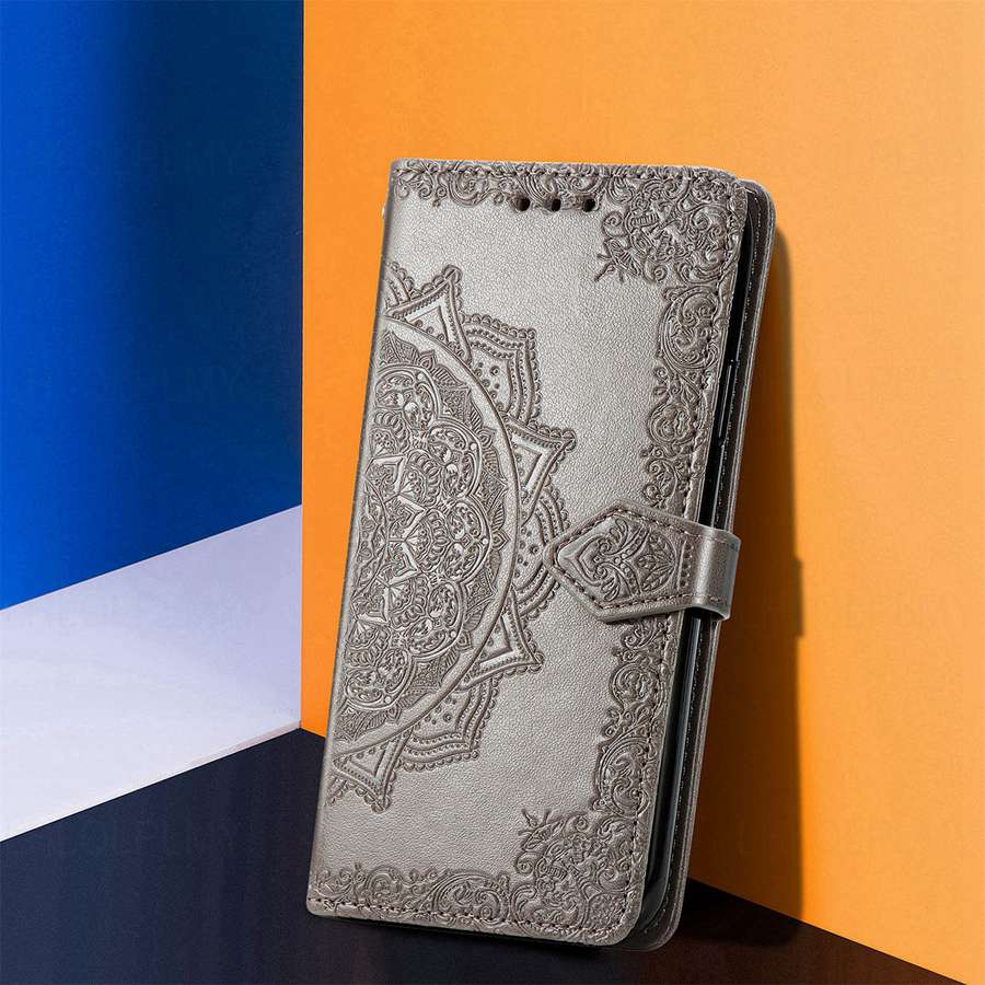 Кожаный кошелек-книжка с цветочным узором для Xiaomi 14T 11T 13T Redmi 14C 13C 9C Note 15 14 10 11 12 13 Pro 5G 9 14S 10S 11S Poco M6 C75 F7 X7 X6 C65 Чехол
