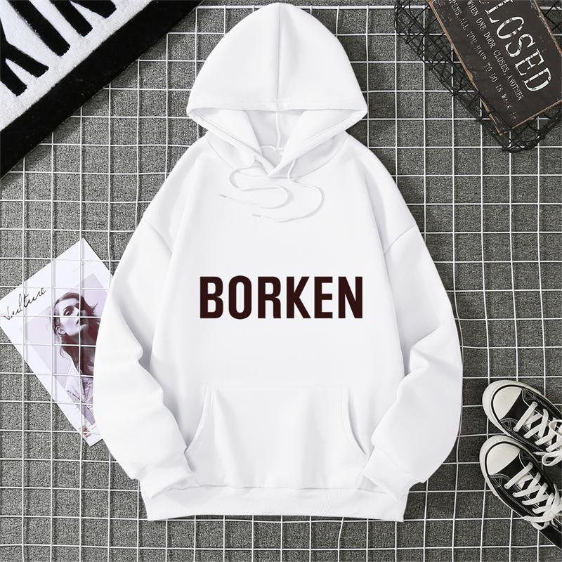 Женская толстовка с длинным рукавом и капюшоном, с принтом в стиле ретро-хип-хоп для спорта и повседневной носки в любое время года.