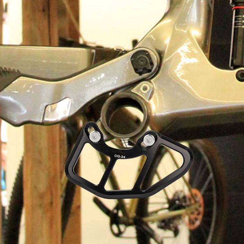 Bicycles Chain Guard Aluminum Alloys Bash Plate Mountain Bike Chain Wheel Bash Guard for 22T-26T Chainrings Easy to Use