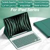 Чехол для iPad 7/8/9-го поколения с беспроводной клавиатурой и мышью Для iPad 5/6/10-го поколения Air2/3/4/5 Mini4/5/6 Pro11/12.9 Чехол с клавиатурой и мышью