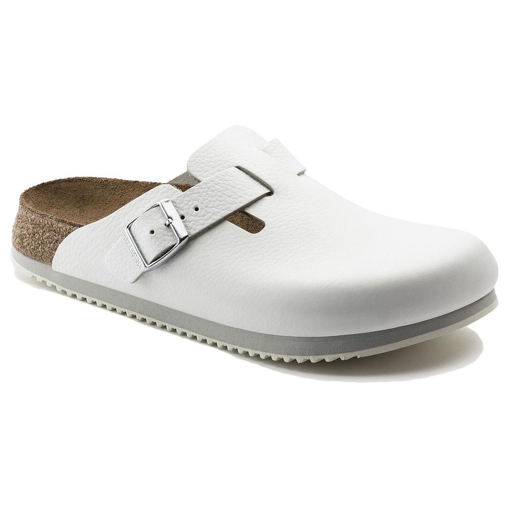 Birkenstock Бостонская сандалия с мягкой стелькой Белые кроссовки унисекс 0060134