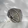 Bamboo Hand Fan Chinese Weaving Cooling Supplies Manual Outdoor Woven Leaf Handmade for Wall