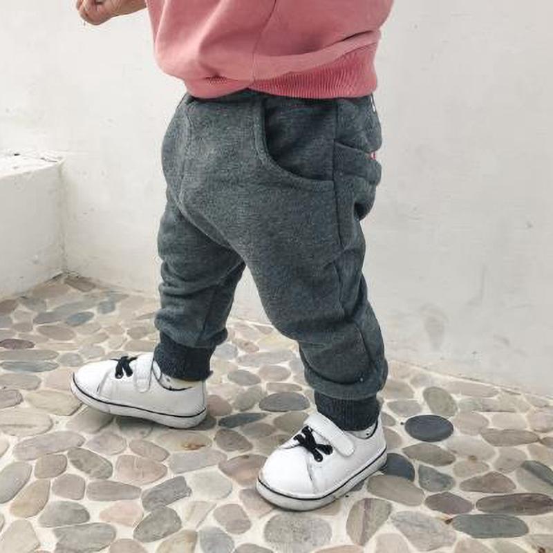 Повседневные детские брюки для малышей, милые брюки с монстрами для мальчиков и девочек, костюмы, длинные хлопковые штанишки с мультяшным принтом для младенцев